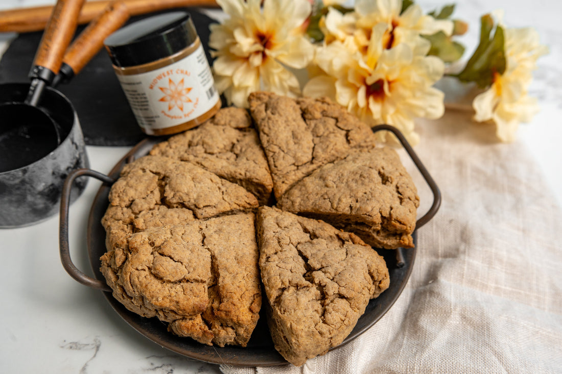 Pumpkin Chai Spice Scones