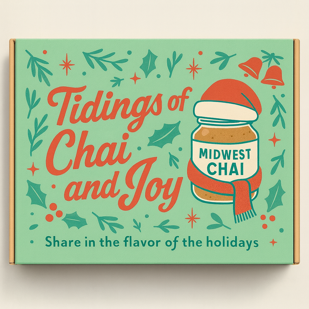 Tidings of Chai and Joy - Holiday Gift Box for Two