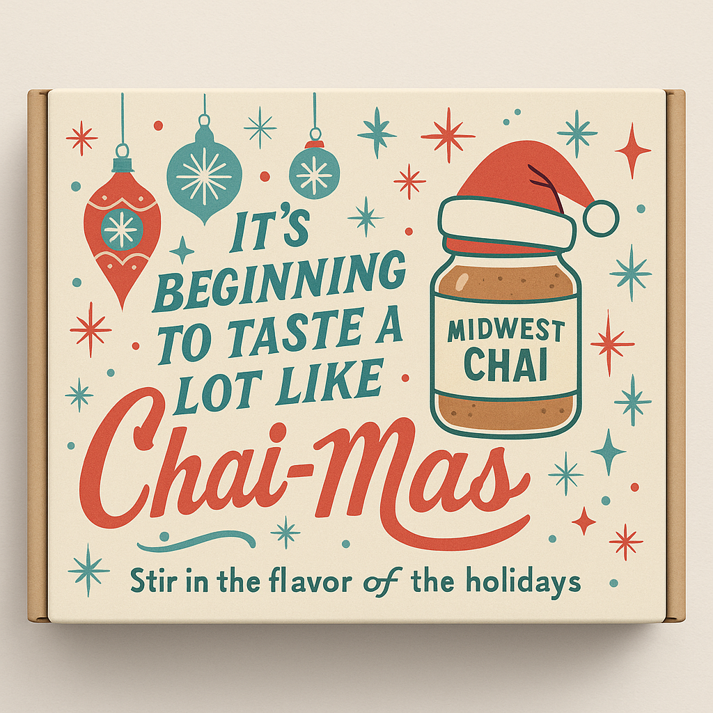 "It's Beginning to Taste a Lot Like Chai-Mas" Holiday Gift Box for One