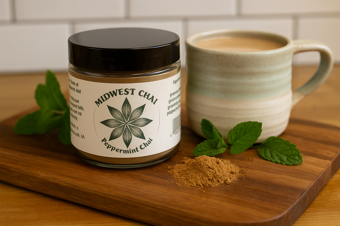 "Winter Spice" Tea Powder Blend Trio